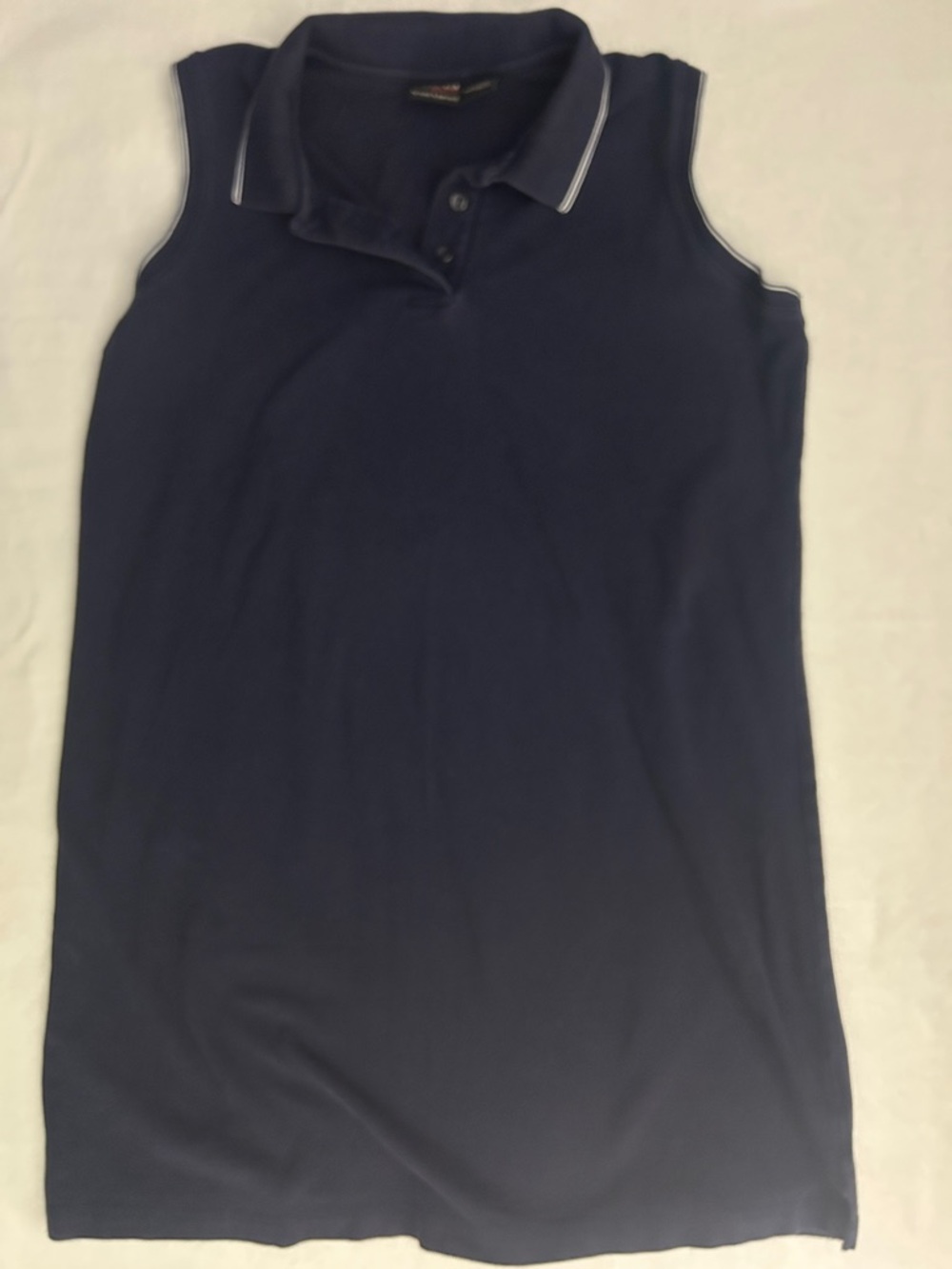 croft & barrow Navy Sleeveless Polo Dress